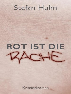 cover image of Rot ist die Rache